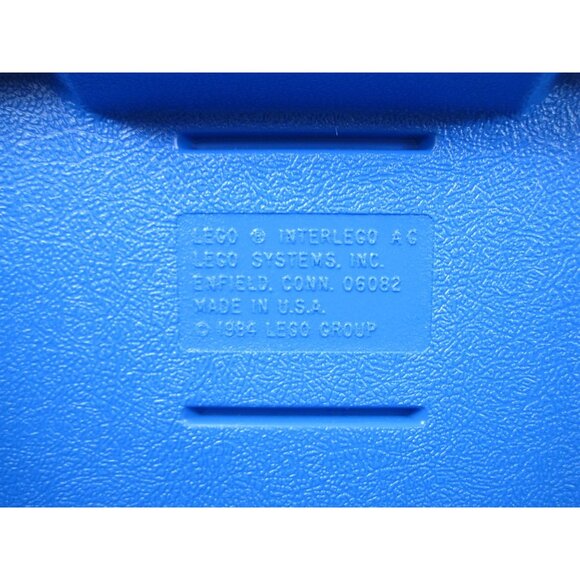 Lego Vintage 1984 Storage Travel Carry Case Assorted LOT Bricks Wheels Snap Lid - Picture 5 of 16